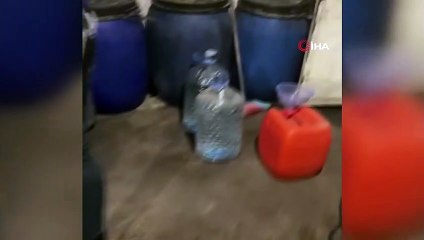 Adana sahte içki operasyonu