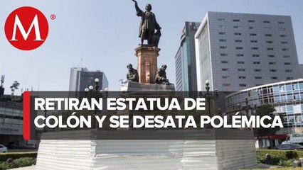 Esta es la historia del monumento a Colón retirado de Reforma