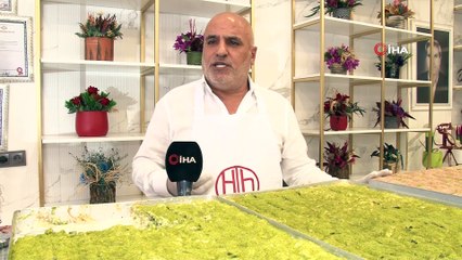 Diyarbakır'da soğuk baklavanın ardından soğuk kadayıf da üretildi