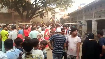 फैक्ट्री में सिलेंडर फटने से बड़ा हादसा, हादसे में कई लोग घायल रेस्क्यू जारी