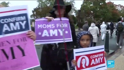 Nommée par Trump, la juge Amy Coney Barrett à l'épreuve du Sénat