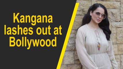 Kangana lashes out at Bollywood civil suit against 'defamatory' reporting