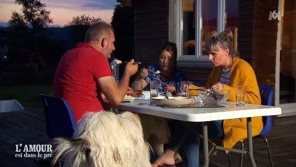 Charlotte chez Laurent dans "L'amour est dans le pré", sur M6