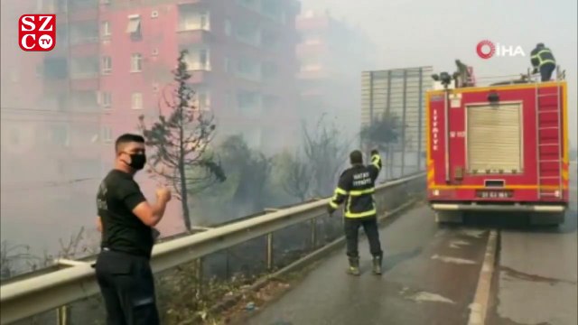 Kovayla yangını söndürmeye koşan adam konuştu