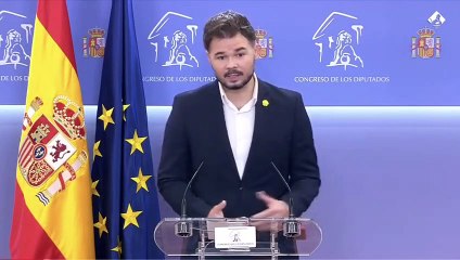 Rufián acusa a Ayuso de "traficar con la vida de la gente" para ganar el pulso a Sánchez