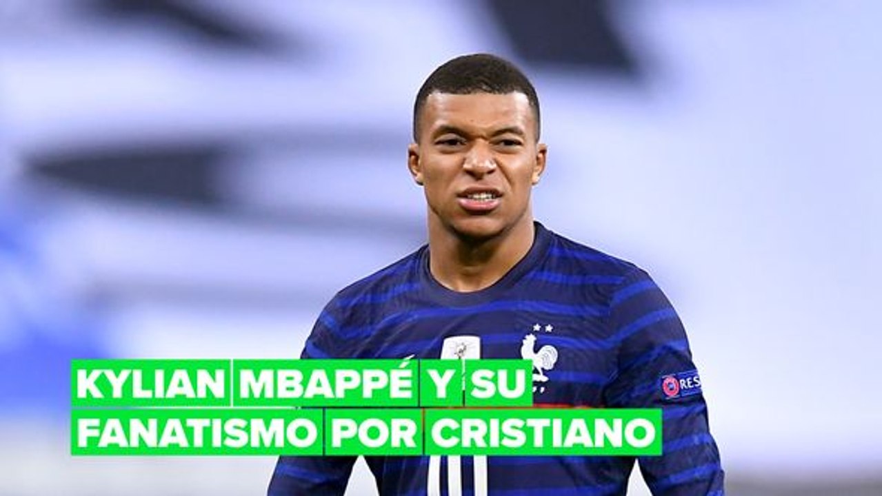 Kylian Mbappé jugó contra su ídolo Cristiano Ronaldo