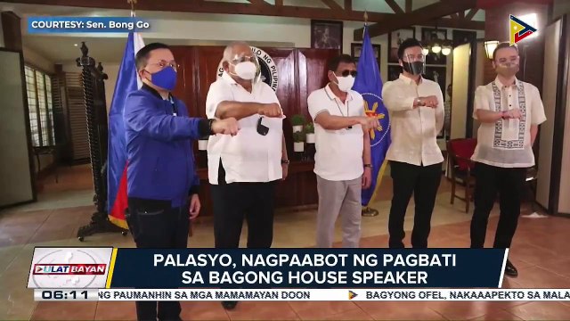 #UlatBayan | Pangulong #Duterte, pinulong muli sina House Speaker Velasco at Rep. Cayetano