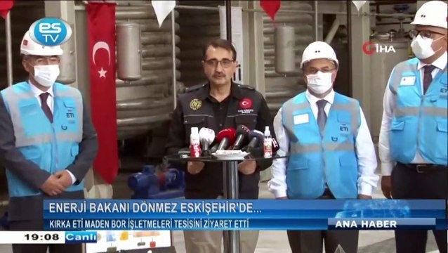 Kırka Eti Maden Bor işletmeleri tesisini ziyaret etti