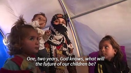 A year on, Syria Kurds displaced by Turkey long for home