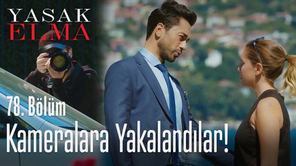 Kerim ve Yıldız kameralara yakalanıyor - Yasak Elma 78. Bölüm