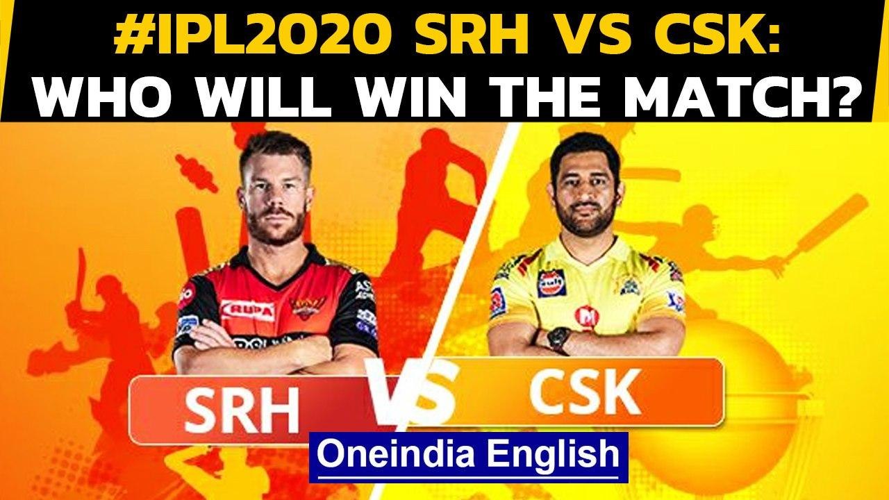IPL 2020: CSK Vs SRH: MS Dhoni's team eyes much-needed win to stay alive | Oneindia News
