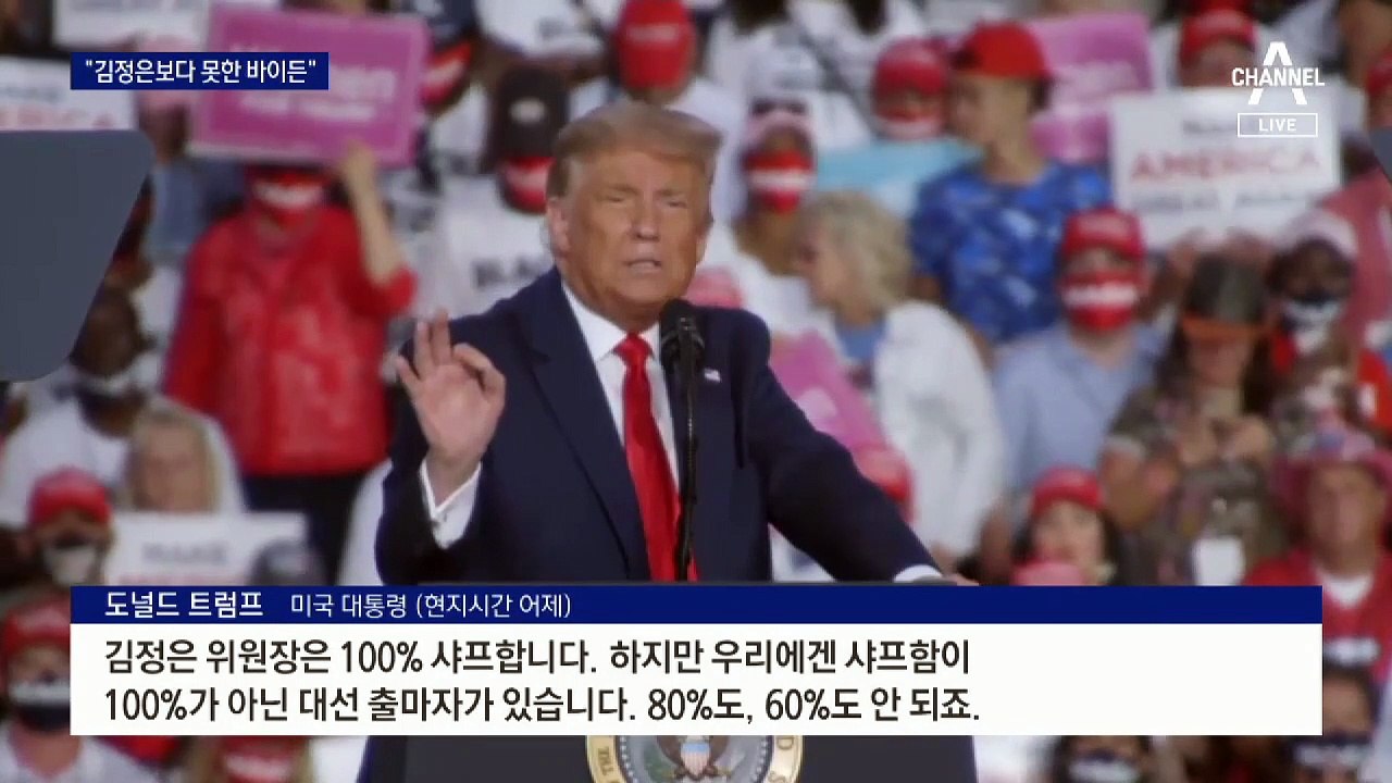 트럼프 “김정은 100% 샤프해”…추켜세운 이유는?