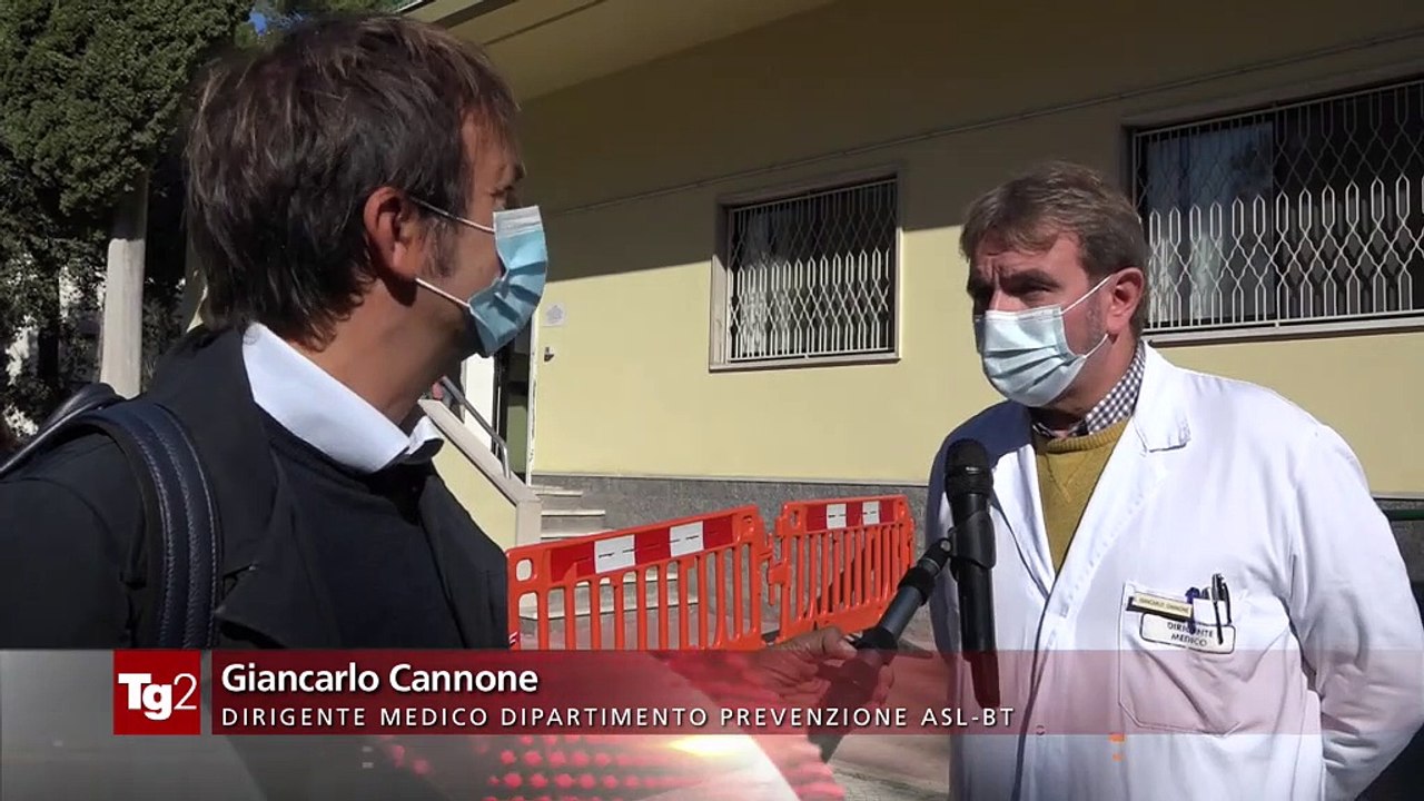 Andria al Tg2, "ecco come facciamo i tamponi agli studenti"