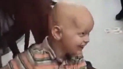 Mum's joy as four-year-old son gets all clear from cancer