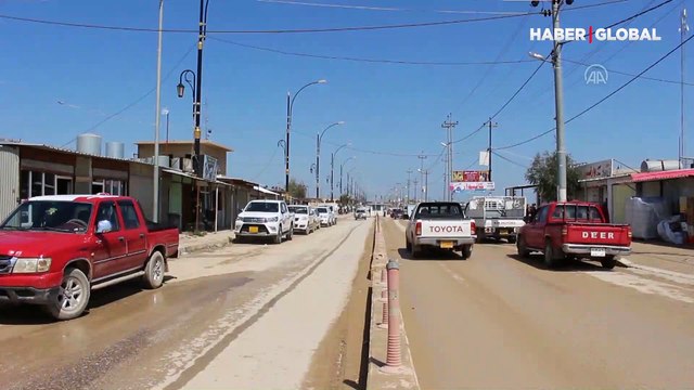 Terör örgütü PKK'nın Sincar'daki kampları görüntülendi