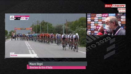 Vegni : « Pas de risque pour le bon déroulement de la course » - Cyclisme - Giro