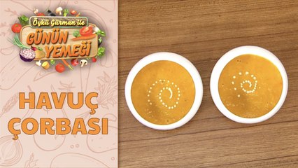 Havuç Çorbası Tarifi