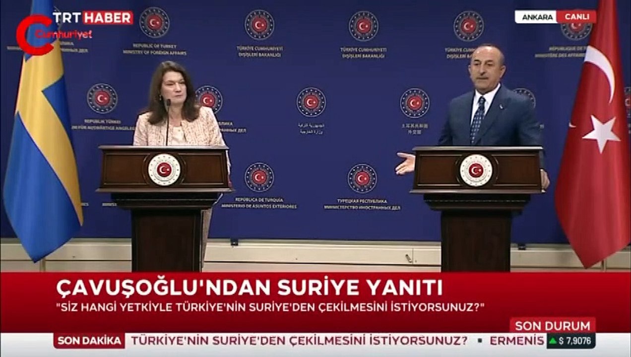 Çavuşoğlu canlı yayında küplere bindi! İşte o sözler