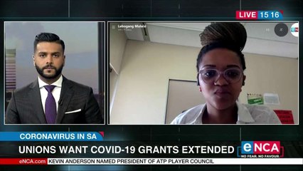 Unions want COVID-19 grants extended