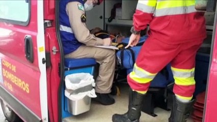 HB20 atinge motocicleta na Avenida Brasil