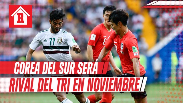 Corea del Sur será rival del Tri en la Fecha FIFA de noviembre