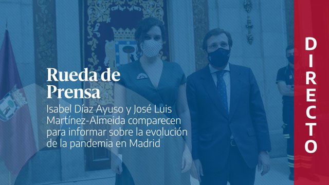 Rueda de prensa de Isabel Díaz Ayuso y José Luis Martínez-Almeida