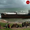 Bangladeshi ship drifts to Visakhapatnam coast after losing anchors in heavy winds