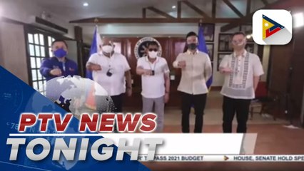 #PTVNewsTonight: PRRD meets Speaker Velasco, Rep. Cayetano