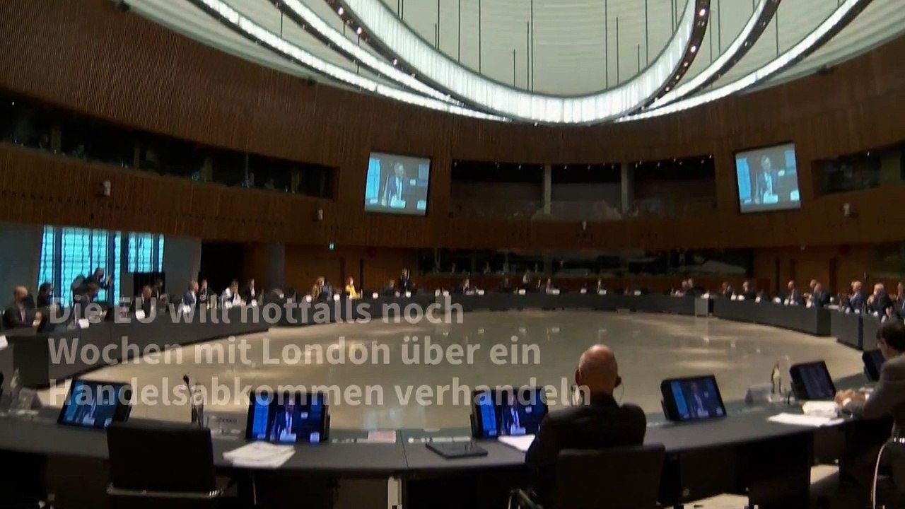 Brexit: EU will notfalls noch Wochen mit London verhandeln