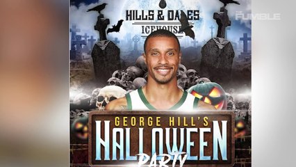 Bucks' George Hill Gets RIPPED For Throwing A Huge Halloween Party In The Middle Of A Pandemic