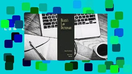 Full version  Black's Law Dictionary  Review
