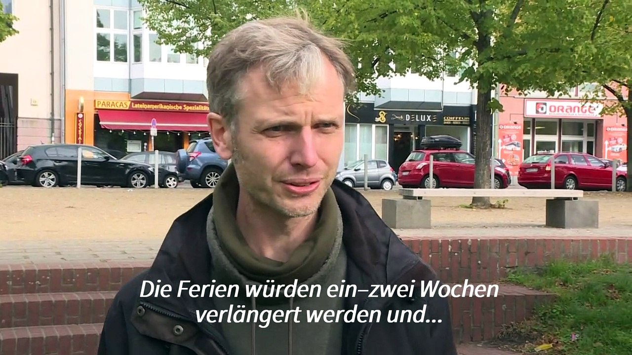 Kürzere Sommerferien wegen Corona? Das sagen Berliner