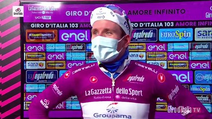 Tour d'Italie 2020 - Arnaud Démare : "Chapeau à Peter Sagan, c'est mérité"