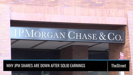 JPMorgan Chase Stock Down After Earnings -- What Can Lift the Stock?