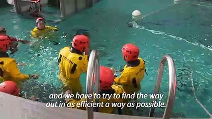 French skipper Cammas and his crew undergo survival training ahead of Jules Verne Trophy