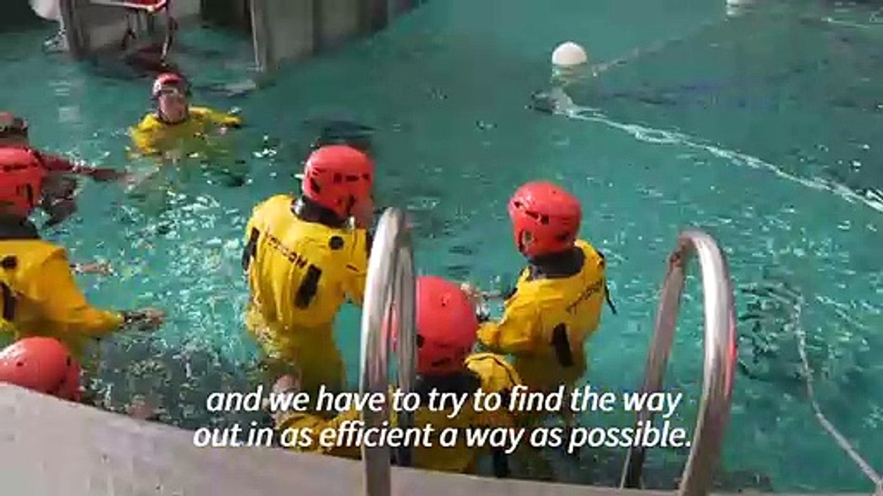 French skipper Cammas and his crew undergo survival training ahead of Jules Verne Trophy