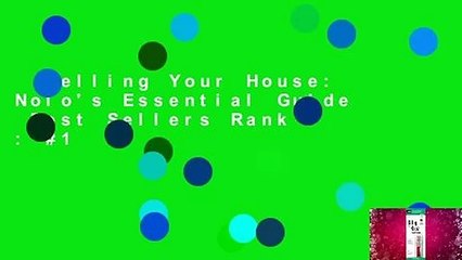 Selling Your House: Nolo's Essential Guide  Best Sellers Rank : #1