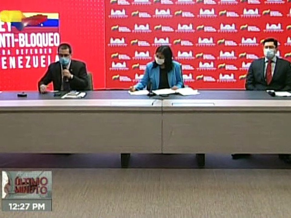 Autoridades venezolanas encabezan Videoconferencia con propósito de la Ley Antibloqueo