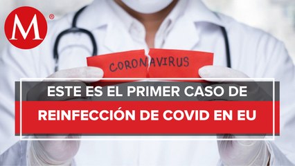 Reportan primer caso de reinfección por coronavirus en Estados Unidos