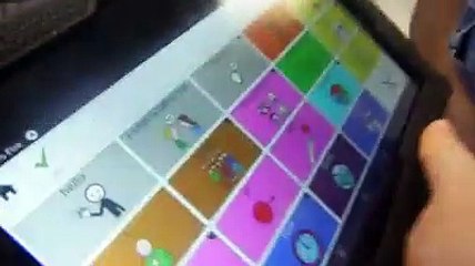 Having a conversation using Coughdrop AAC