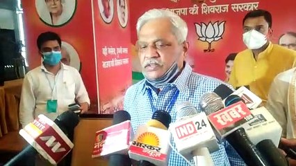 बीजेपी के पूर्व राष्ट्रीय उपाध्यक्ष प्रभात झा ने कहा: ग्वालियर-चंबल में कांग्रेस बुरी तरह हार रही है