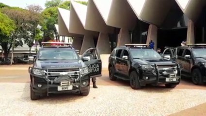 Policiais do Bope chegam a Cascavel para auxiliar durante a Operação Metrópolis III