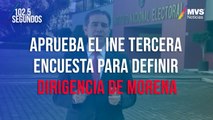 Aprueba el INE tercera encuesta para definir dirigencia de Morena