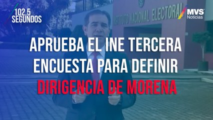 Aprueba el INE tercera encuesta para definir dirigencia de Morena
