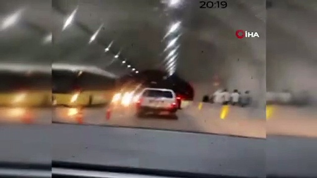 Kucağında bebekle araç kullanan sürücü yakalandı