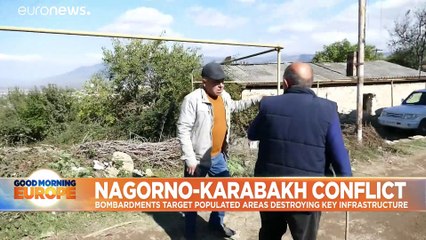Civilians pay the price as Nagorno-Karabakh fighting continues