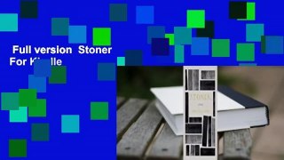 Full version  Stoner  For Kindle