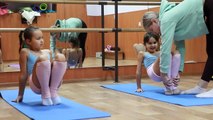 Dance, Gymnastics, splits . Training Stretching Flexibility . Contortion training