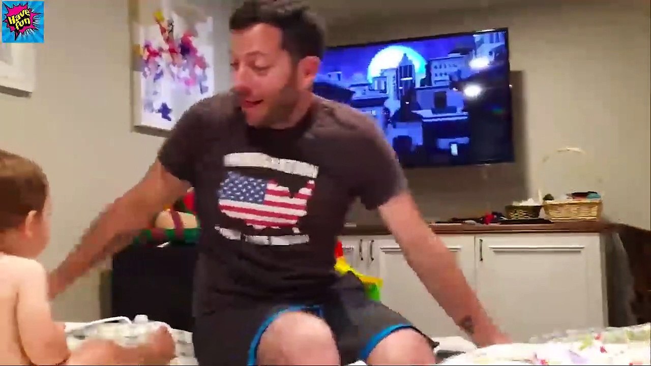 What Happens when Baby Play With Daddy