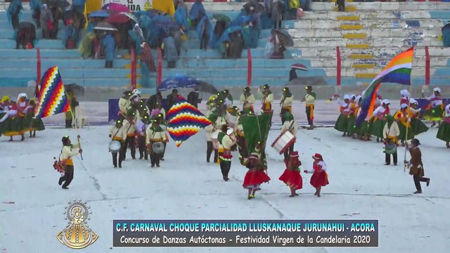 CARNAVAL CHOQUE PARCIALIDAD LLUSKANAQUE JURUNAHUI ACORA - DANZAS AUTÓCTONAS (CANDELARIA 2020)